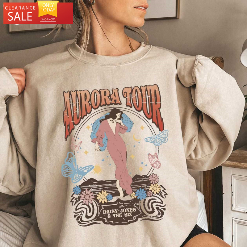 Retro The Aurora Tour 1978-79 Shirt Vintage Daisy Jones & The Six Tee - Happy Place for Music Lovers.jpg
