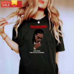rip takeoff shirt, thank you for the memories happy place for music lovers