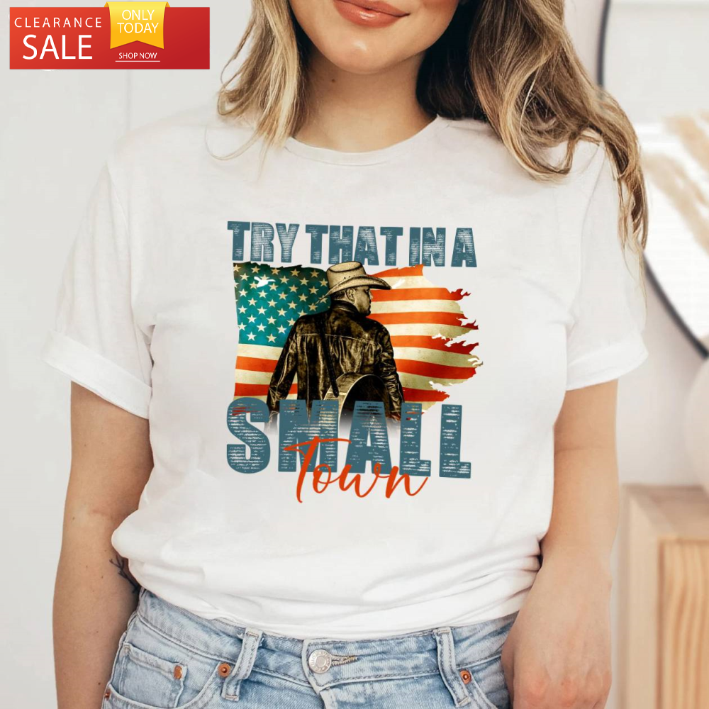 Small Town Shirt Team Aldean Rodeo Tee - Happy Place for Music Lovers.jpg