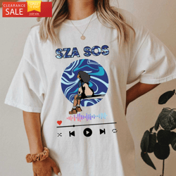 sza sos merch sza shirt spotify tour 2023 happy place for music lovers