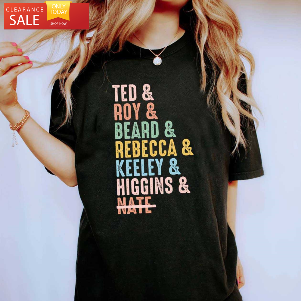 Ted Roy Beard T Shirt Ted Lasso Movie Shirt - Happy Place for Music Lovers.jpg