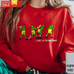 thats it im not going grinch sweatshirt, womens disney christmas shirts, grinch gifts happy place for music lovers