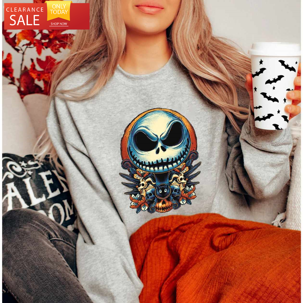 The Nightmare Before Christmas Pumpkin King Jack Skellington Shirt - Happy Place for Music Lovers.jpg