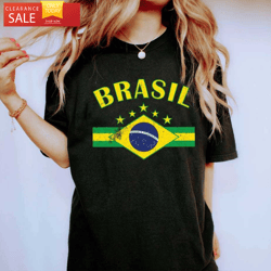 vintage brazil tshirt brasil world cup 2022 gift ideas happy place for music lovers