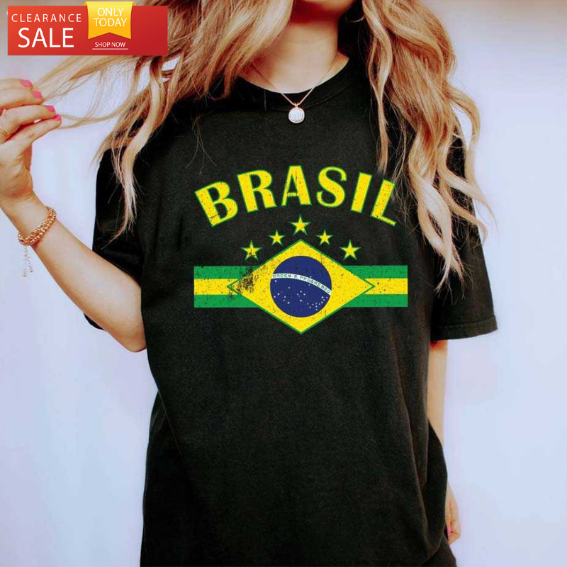 Vintage Brazil TShirt Brasil World Cup 2022 Gift Ideas - Happy Place for Music Lovers.jpg
