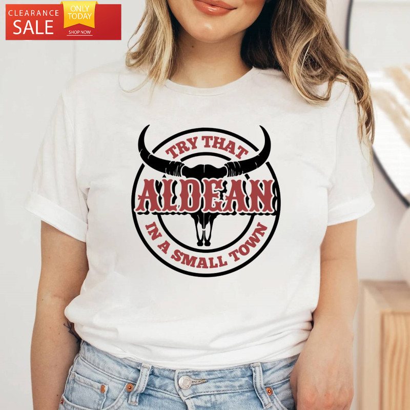 Vintage Jason Aldean Shirt Try That In A Small Town Country Music Quote - Happy Place for Music Lovers.jpg