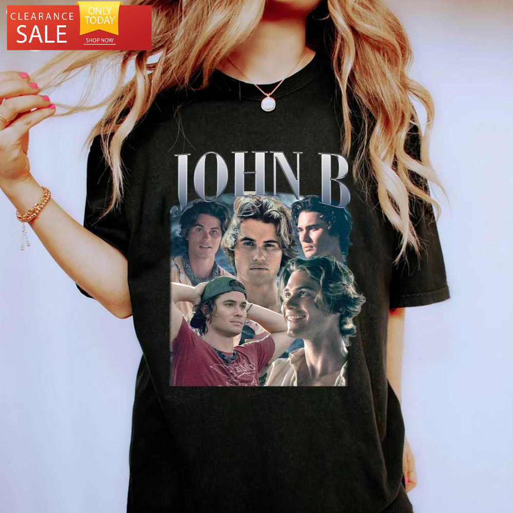 Vintage John B Outer Banks T Shirt OBX Pogue Life Gift Ideas - Happy Place for Music Lovers.jpg