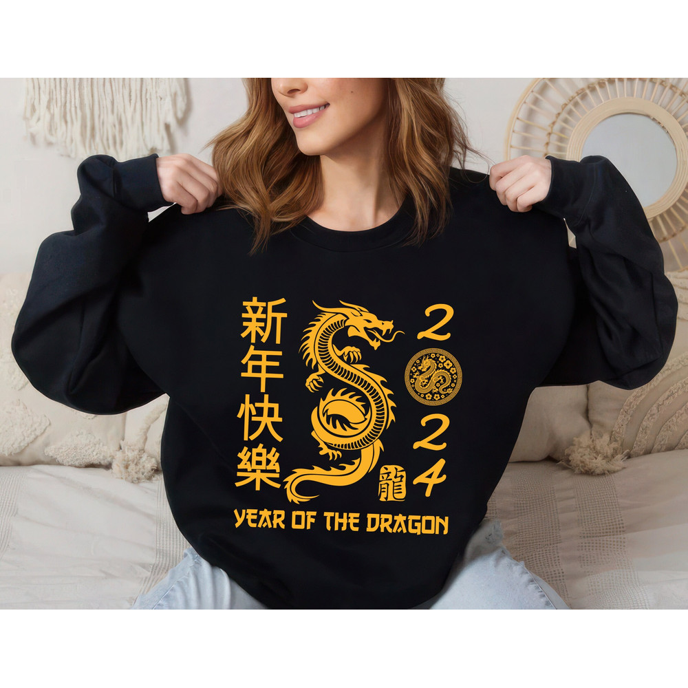 Chinese New Year 2024 Sweatshirt, Year of the Dragon Unisex Sweatshirt, Happy New Year 2024 Sweatshirt, Chinese Zodiac Lunar New Year Shirt 6.jpg