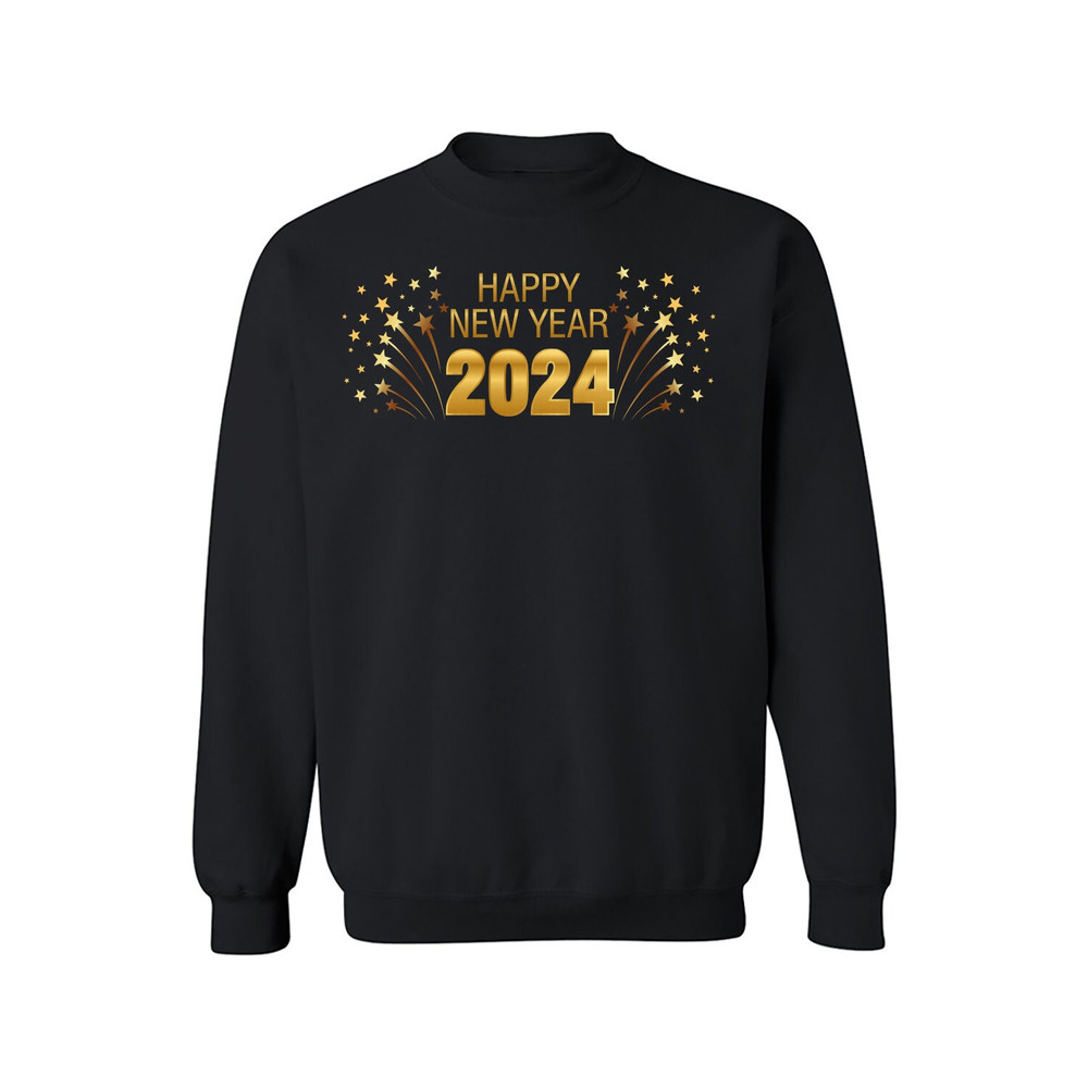 Happy New Year Sweatshirt, New Years Eve Party Unisex Sweatshirt, 2024 Happy New Year Sweatshirt, 2024 New Years Eve Shirt 1.jpg