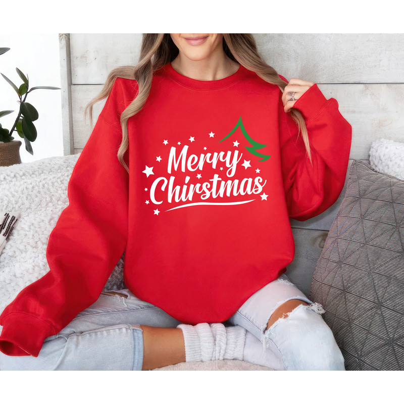 Merry Christmas Sweatshirt, Family Christmas Unisex Sweatshirt, Christmas Matching Sweatshirt, Christmas Party Shirt, Christmas Gift Shirt.jpg