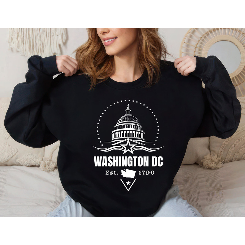 Washington, D.C Sweatshirt, Vacation Travel Sweatshirt, Washington, D.C Unisex Sweater, Washington, D.C Sweatshirt, Trendy Shirt.jpg