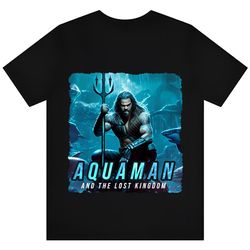 Aquaman And The Lost Kingdom Retro Action Pose,NFL shirt, Super Bowl shirt, Sport shirt, Shirt NFL, Superbowl