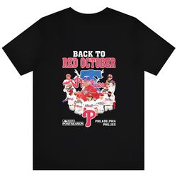Back to red october 2023 postseason philadelphia phillies shirt,NFL shirt, Super Bowl shirt, Sport shirt, Shirt NFL, Sup