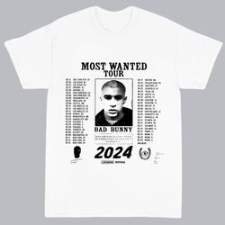 Bad Bunny Most Wanted Tour 2024 If You Are Not A Real Fan Dont Come Classic,NFL shirt, Super Bowl shirt, Sport shirt, Sh