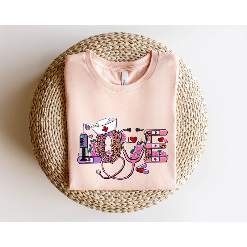Nurse Love Shirt,Valentines Day Nurse Gift,Nurse Life,Valentines Day Women Shirt,Nurse Gift For Women,Cute Valentine's Day Tee,Gift For Her 1.jpg