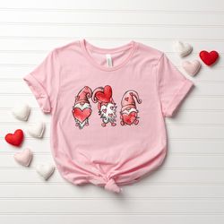 Valentines Gnome Shirt, Valentines Day Shirt, Valentines Day Tshirt, Valentine Gnomies Sweatshirt, Gnome Shirt, Love Gno