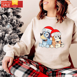 bluey and bingo shirt christmas bluey gift for adults happy place for music lovers