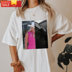 cool oppenheimer barbie movie shirt 2023 barbenheimer happy place for music lovers