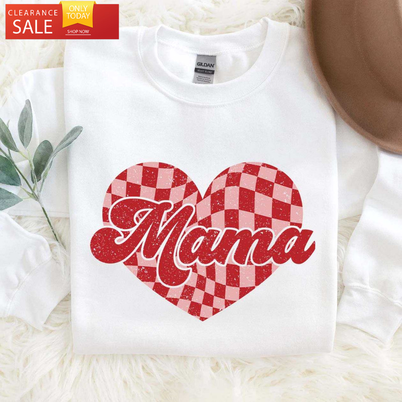Cute Mama Valentine Shirt Valentines Gifts for Mom - Happy Place for Music Lovers.jpg