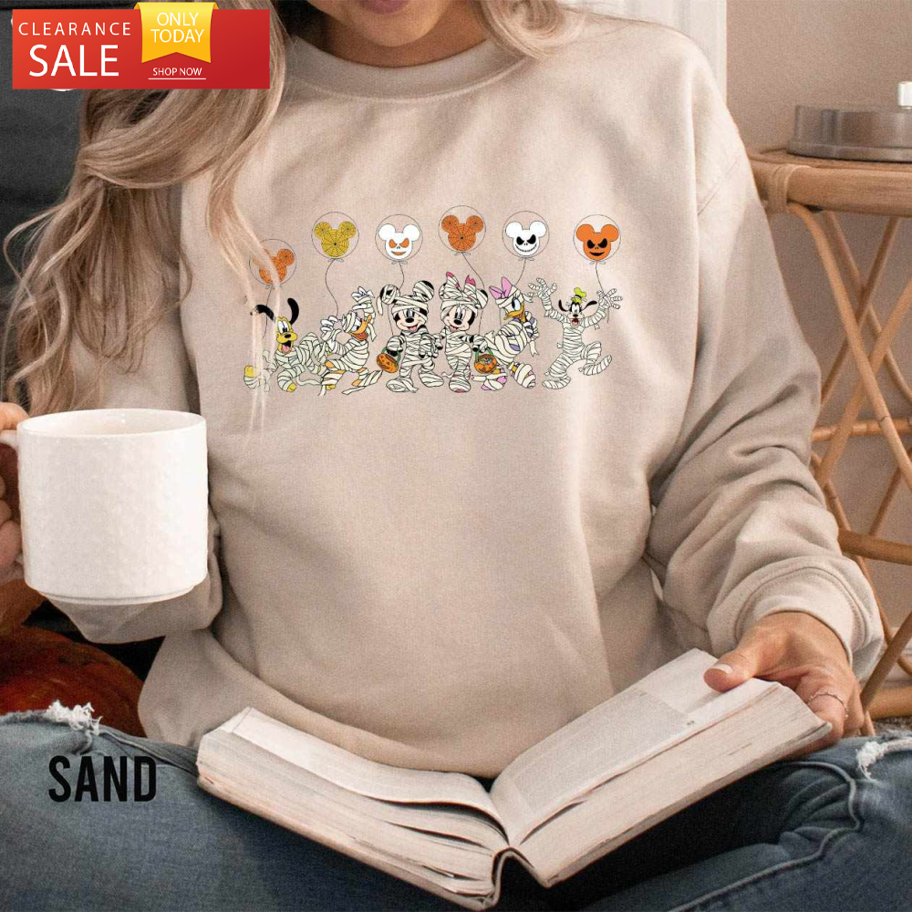 Disney Halloween 2023 Shirt Mickey Minnie and Friends - Happy Place for Music Lovers.jpg