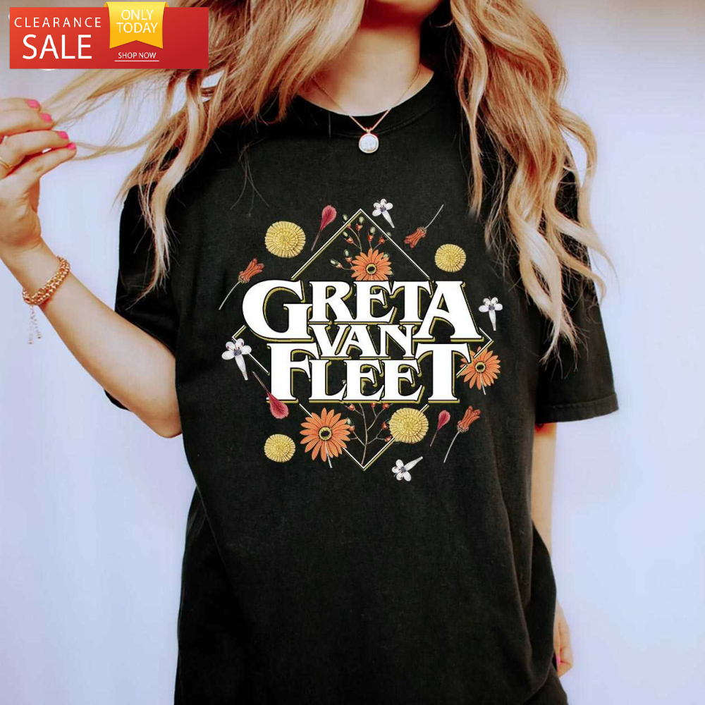 Dream In Gold Tour 2023 Tshirt Greta Van Fleet Tour Merch - Happy Place for Music Lovers.jpg