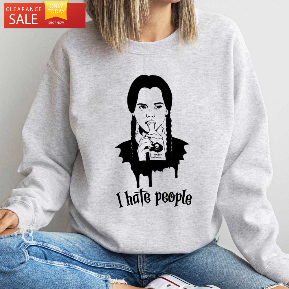 I Hate People Addams Shirt Gift for Wednesday Gift - Happy Place for Music Lovers.jpg