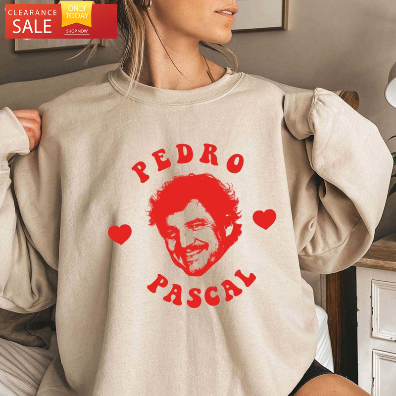 I Heart Pedro Pascal Shirt The last of Us Gift for Girlfriend - Happy Place for Music Lovers.jpg