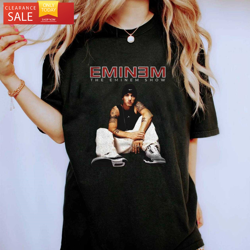 Iconic The Eminem Show Vintage Eminem Shirt Perfect Gift for Fans - Happy Place for Music Lovers.jpg