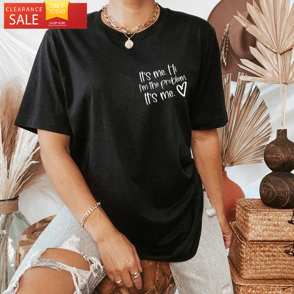 It's Me Hi I'm The Problem Heart Taylor Swift Midnights Sweatshirt - Happy Place for Music Lovers.jpg