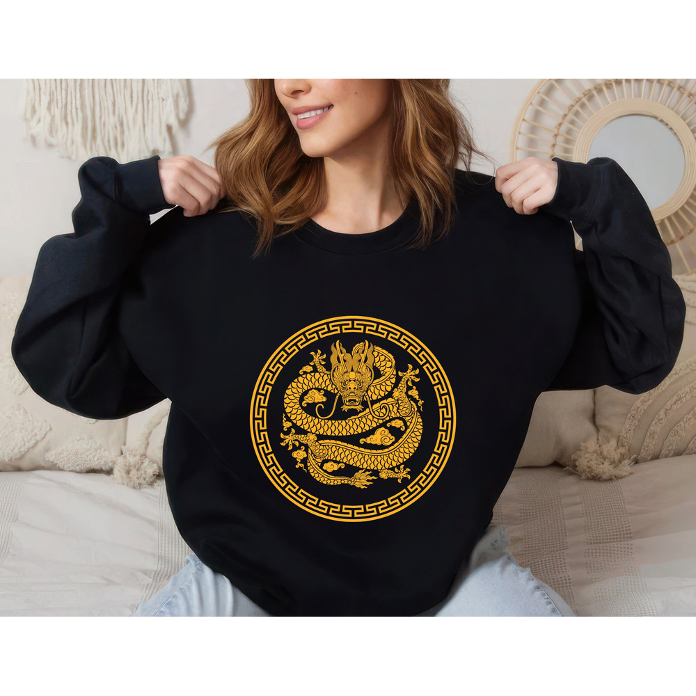 Chinese New Year 2024 Sweatshirt, Year of the Dragon Unisex Sweatshirt, Happy New Year 2024 Sweatshirt, Chinese Zodiac Lunar New Year Shirt 5.jpg