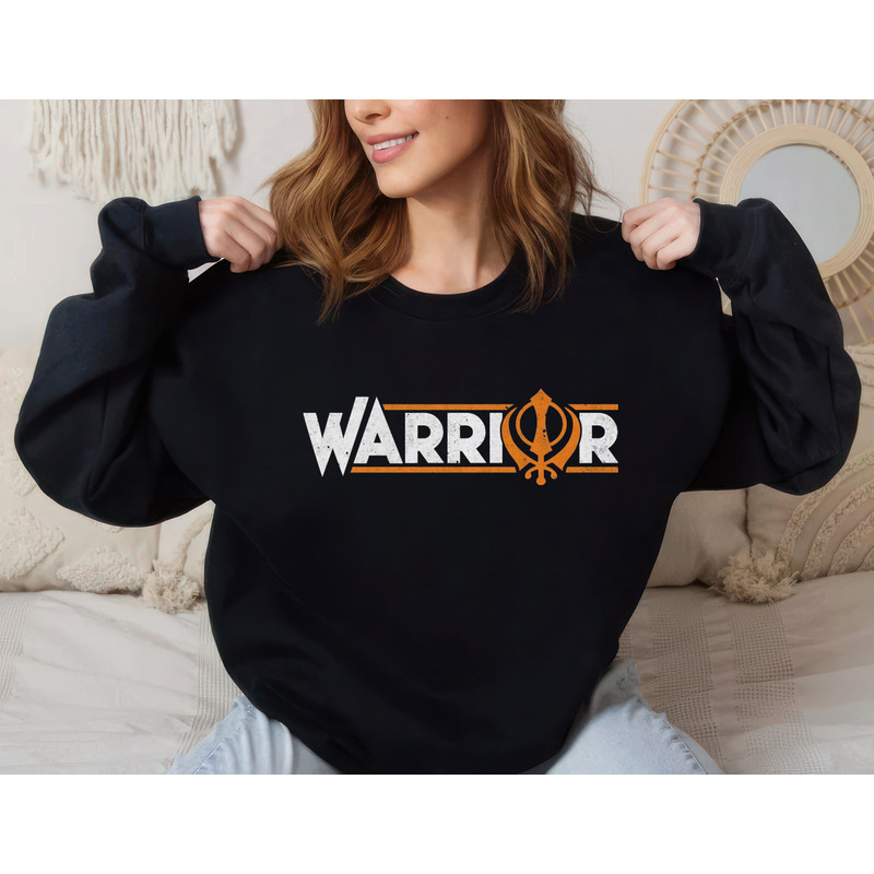 Khanda Khalsa Panth Sweatshirt, Punjabi Sweatshirt, Sikhism Unisex Sweater, Proud Sikh Khanda Sweatshirt, Khanda Shirt 1.jpg