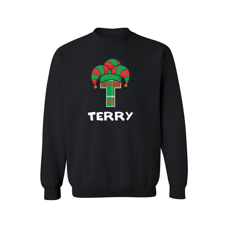 Personalized Christmas Sweatshirt, Family Christmas Unisex Sweatshirt, Custom Christmas Sweatshirt, Holiday Buffalo Plaid Sweatshirt 1.jpg