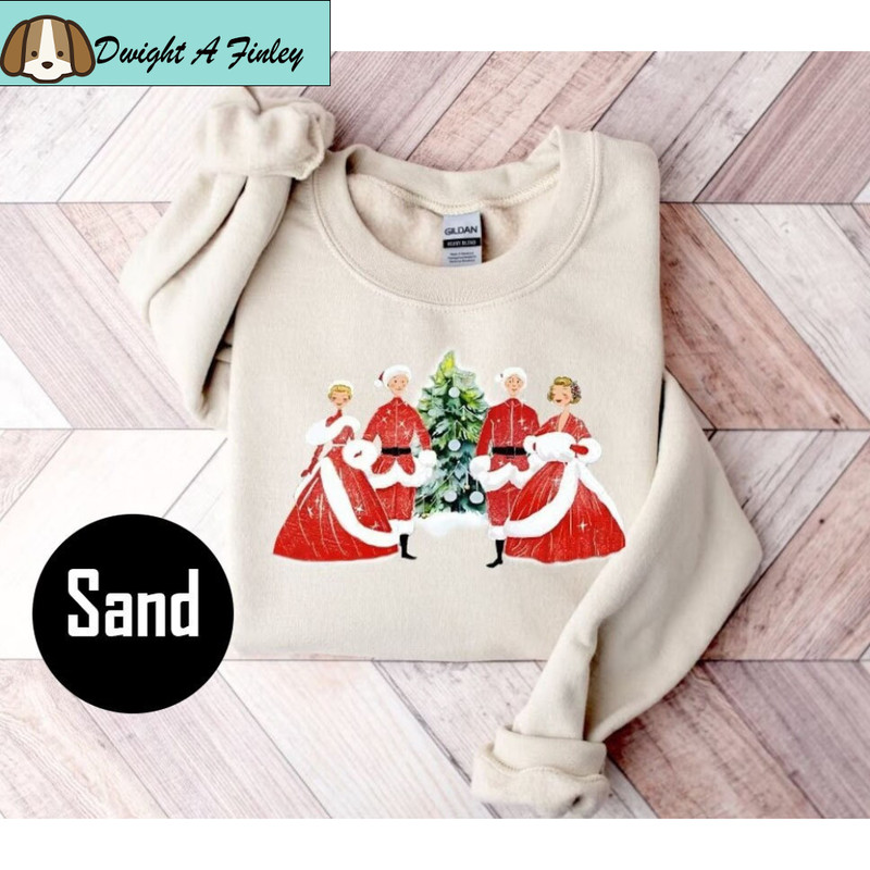 Christmas White Movie 1954 Sweatshirt, Christmas 80s Song Shirt, Christmas Sweater, Vintage White Christmas Shirt, Christmas Movie Shirt.jpg