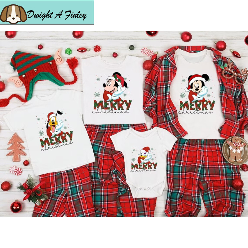 Disney Merry Christmas Shirt, Disney Family Shirts, Disney Holiday Shirt, Disney Christmas Pajamas, Matching Disney Shirts, Christmas Gifts.jpg