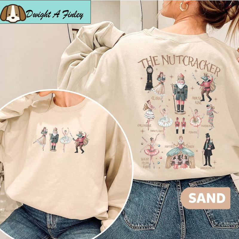 Nutcracker Sweatshirt, Christmas Nutcracker Shirt, Christmas Sweatshirt, Nutcracker Ballet Shirt, Christmas Shirt, Christmas Party Sweater.jpg