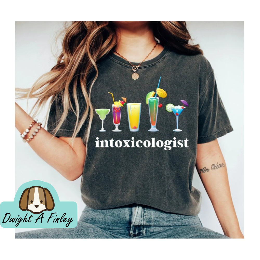 Funny Bartender Shirt Bartending Shirt Women Bartender Shirt Intoxicologist Shirt Bartender Gift Barman Shirt Barmaid Shirt Beer Tee.jpg