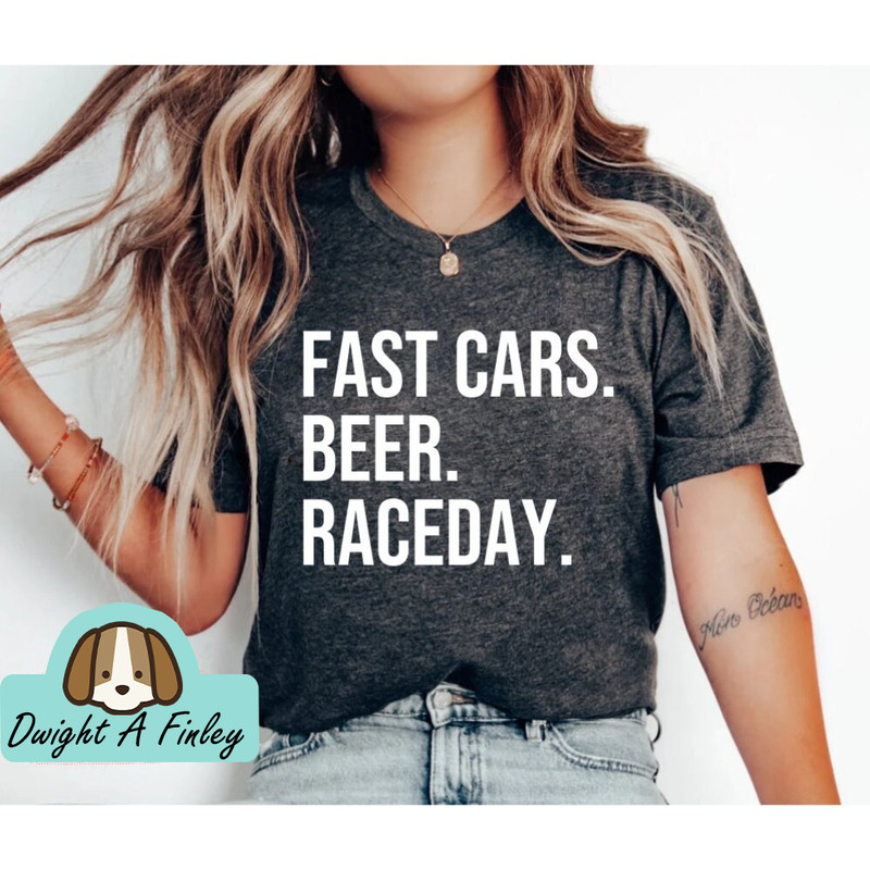 Funny Race shirt checkered flag Funny Racing shirt fast cars shirt beer shirt raceday shirt race day shirt race day carb day racing shirt.jpg