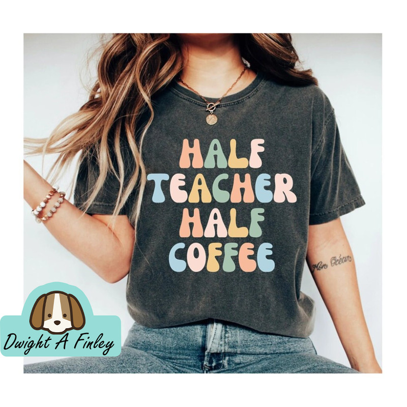 Funny Teacher Shirt Coffee Teacher Shirt, Teacher shirt, Teacher gift, Back to School shirt, Kindergarten teacher, Preschool teacher.jpg