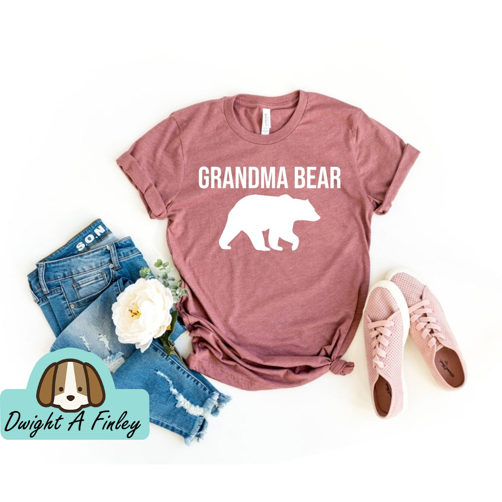 Grandma Bear Shirt Christmas Gift for Grandma Grandma Bear Tee Grandma Shirt Grandmother Shirt Grandma Gift Mothers Day Gift Grandma.jpg