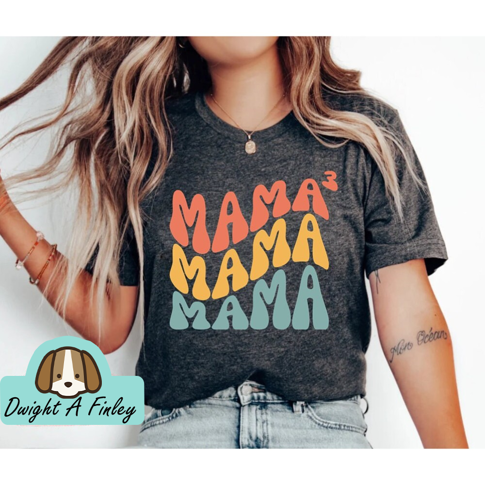 Mama 3 Shirt Mama of 3 Mother's Day Gift Christmas gift Mom Shirt Mom Gift Mama Pregnancy Announcement Shirt New Mom Gift Mama of three.jpg