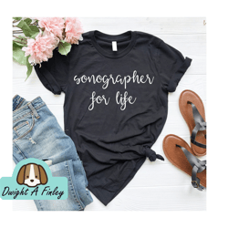 obstetrics shirt, radiologist gift, ultrasound technician gift ultrasound tech shirt sonographer for life unisex shirt s