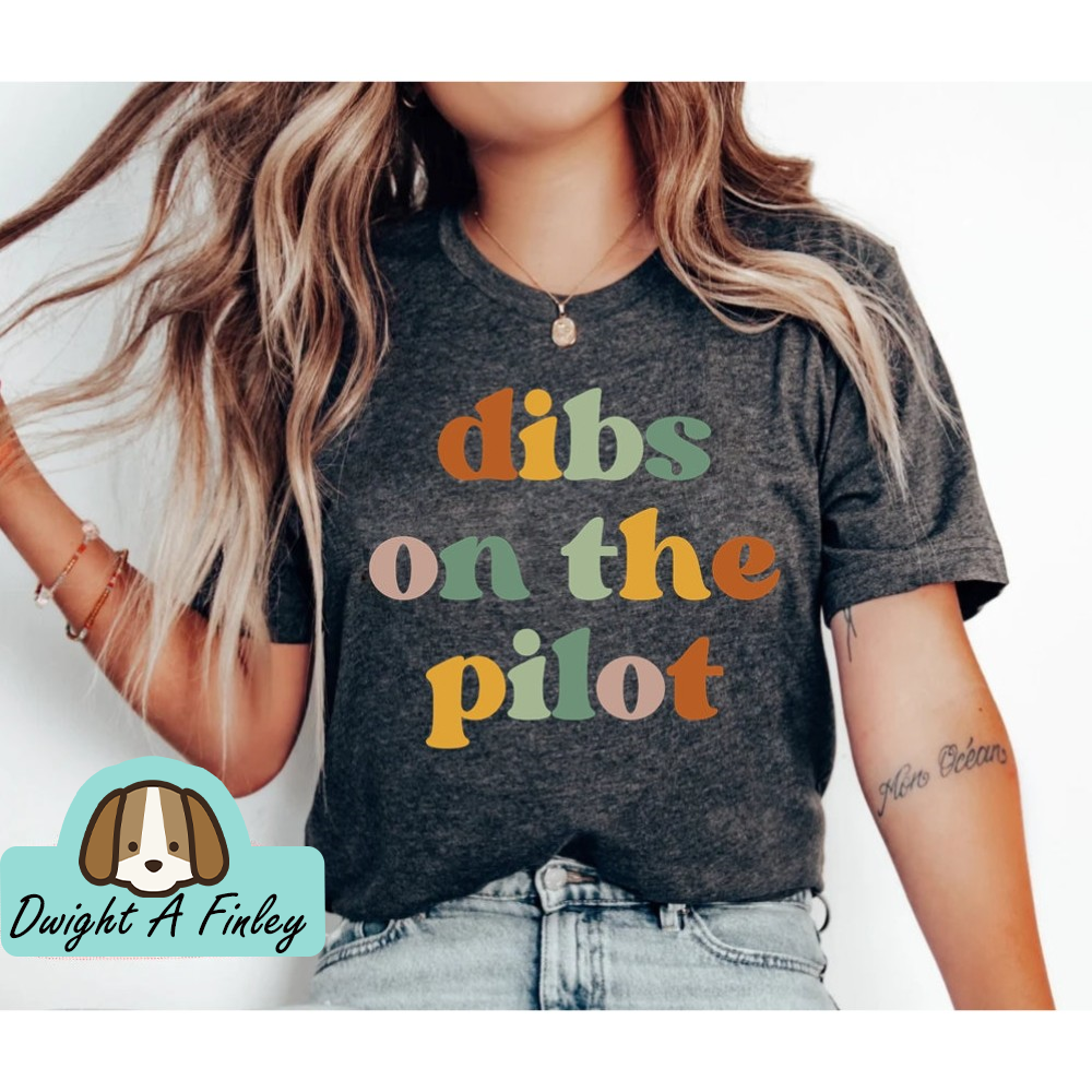 Pilot Shirt Pilot Wife Shirt Pilot Girlfriend Pilot Gifts Pilot Shirt Airplane Shirt Aviation Shirt Pilot Wife T Shirt.jpg