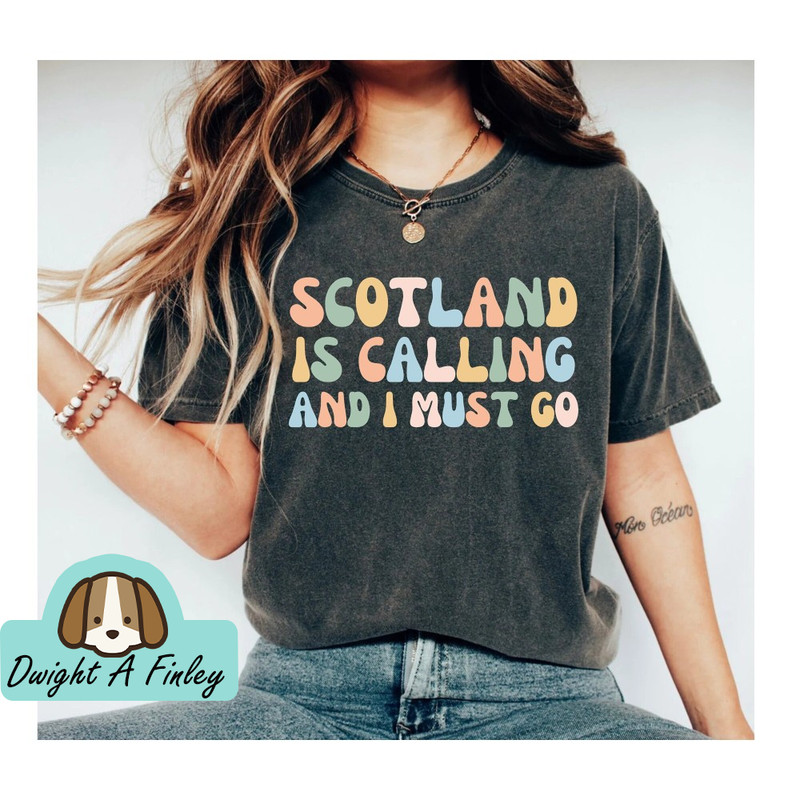 Scotland Shirt Scotland Traveling Shirt Scottish Shirt Glasgow Shirt Edinburgh Shirt Scotland Trip Shirts 1.jpg