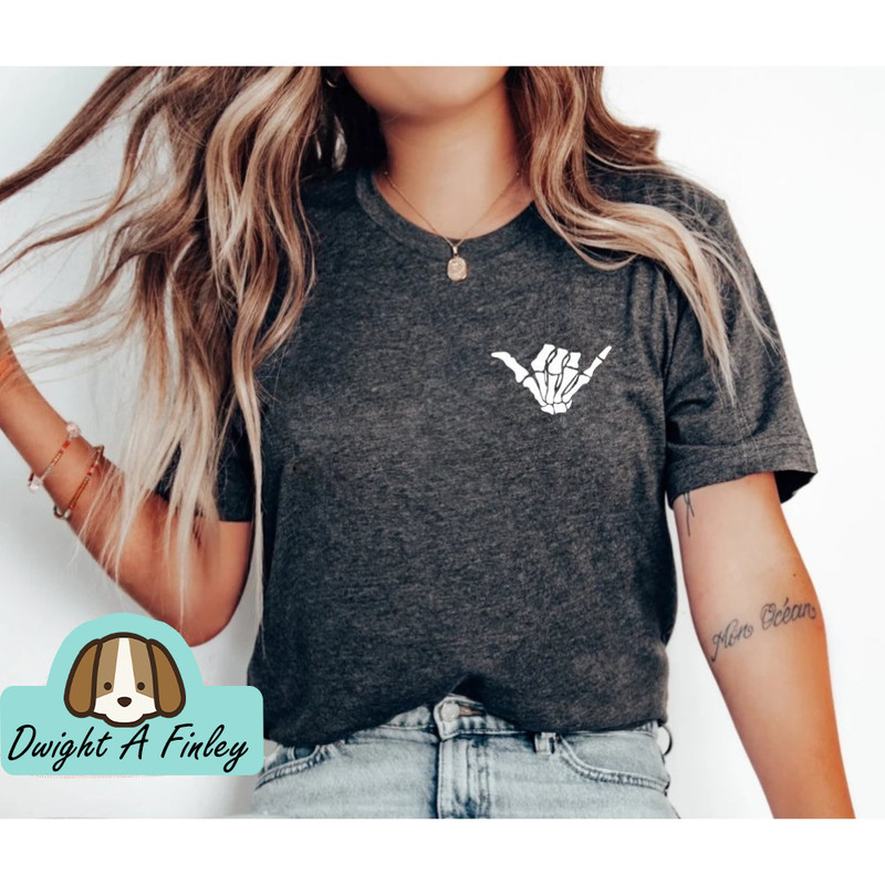 Skeleton Hand Shirt, Halloween Shirt, Fall Skeleton Shirt, Skeleton Shirt, Graphic Shirt, Fall Season Shirt, Halloween Party Shirt.jpg