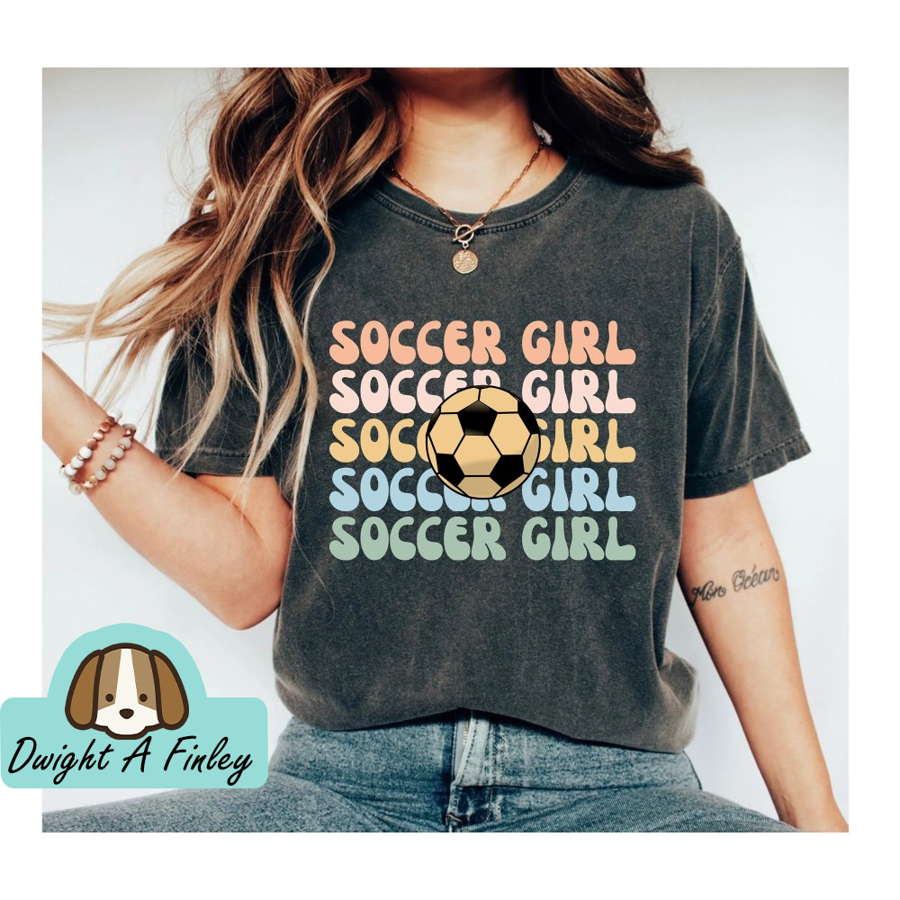 Soccer Girl Shirt, Girls Soccer Shirt, Soccer Ball Shirt, Girls Soccer Tee, Soccer Gift For Gir.jpg