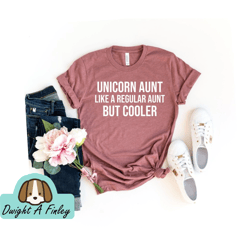 unicorn aunt like a regular aunt only cooler aunt shirt auntie tshirt sister aunt squad aunt pregnancy shirt best aunt s