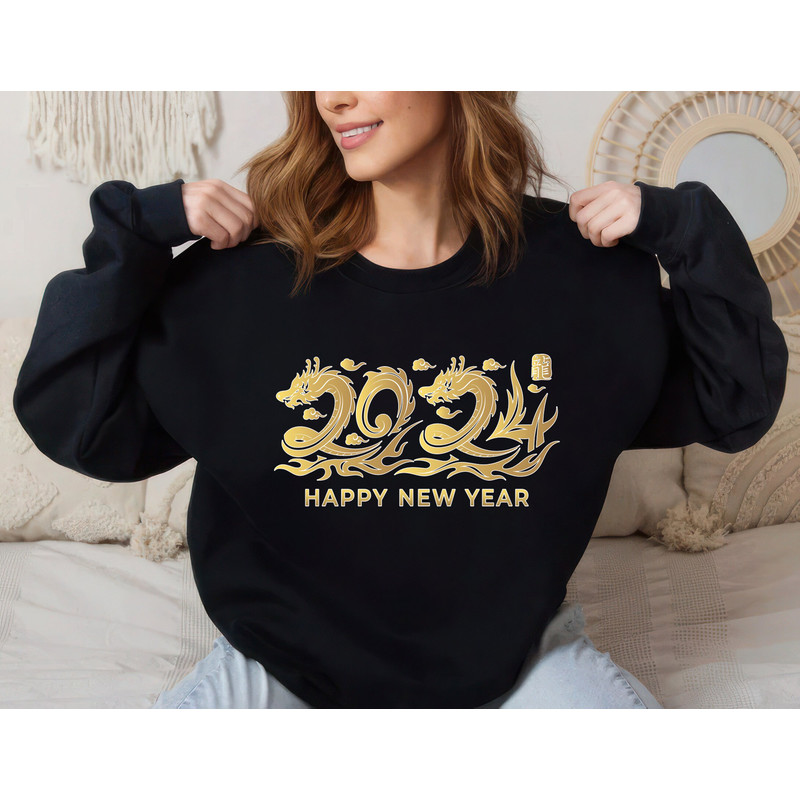 Chinese New Year 2024 Sweatshirt, Year of the Dragon Unisex Sweatshirt, Happy New Year 2024 Sweatshirt, Chinese Zodiac Lunar New Year Shirt 8.jpg