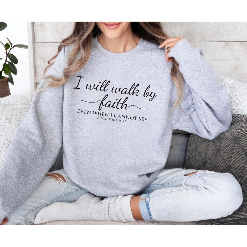 Christian Faith Sweatshirt, Bible Verse Unisex Sweatshirt for Easter, Christian Sweatshirt, Faith Sweater, Religious Shirt, Gift For Easter.jpg