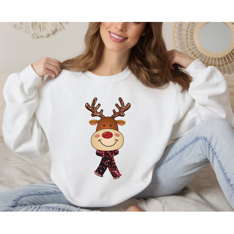Christmas Reindeer Sweatshirt, Christmas Family Unisex Sweatshirt, Christmas Sweater, Christmas Reindeer Sweatshirt, Merry Christmas Shirt 1.jpg