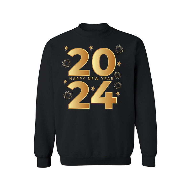 Happy New Year Sweatshirt, New Years Eve Party Unisex Sweatshirt, 2024 Happy New Year Sweatshirt, 2024 New Years Eve Shirt.jpg